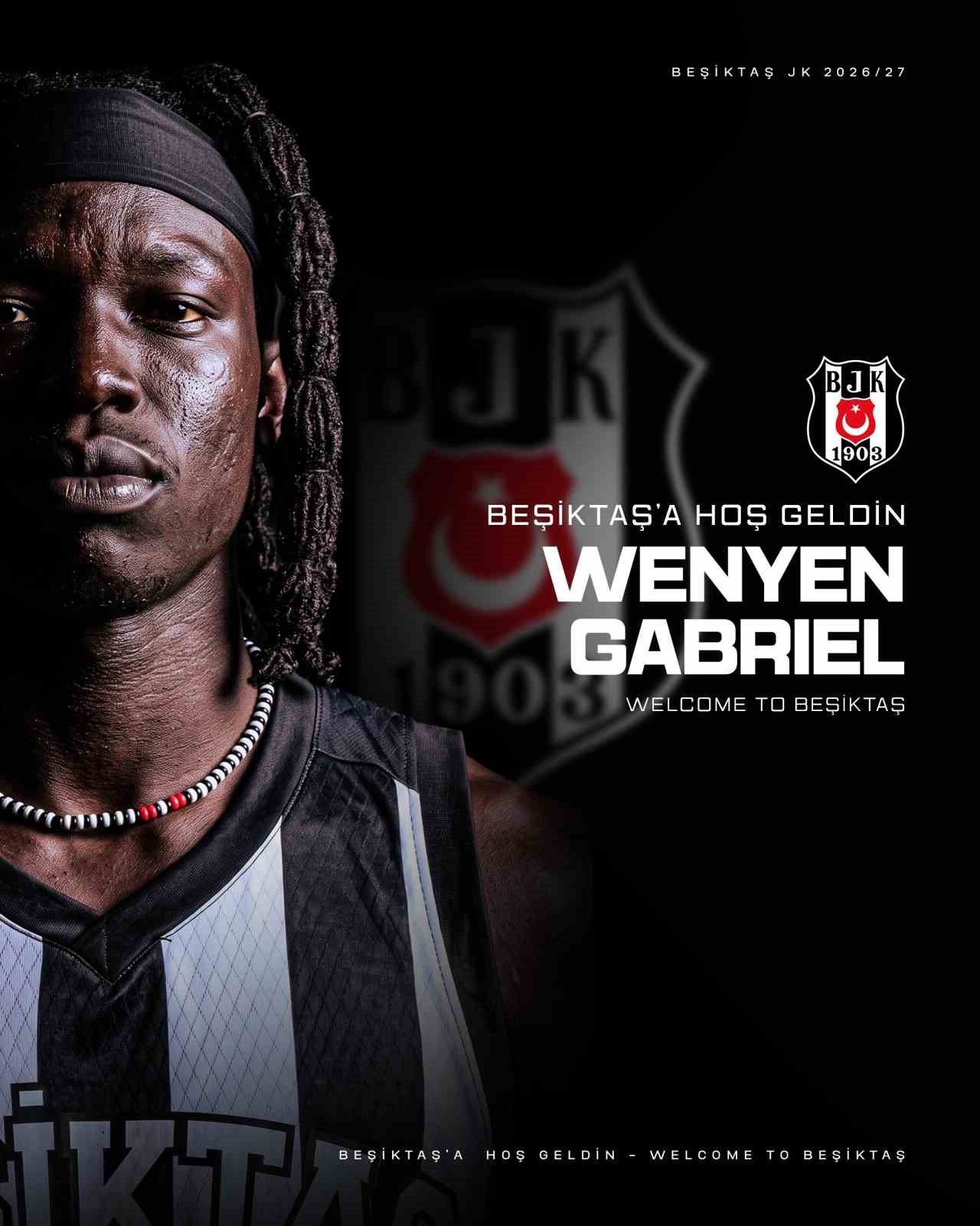 Wenyen Gabriel, Beşiktaş’ta

