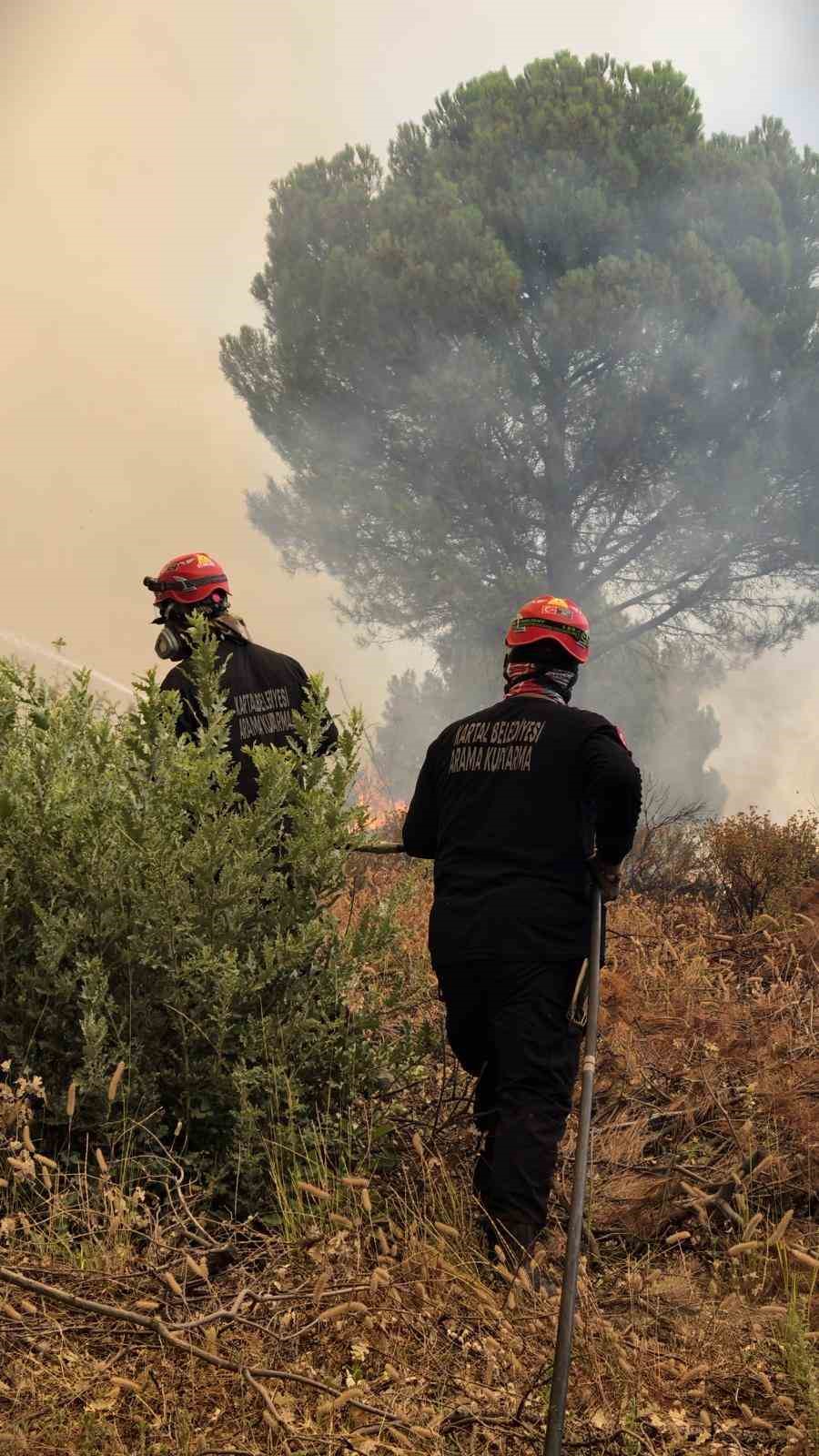 Kartal Belediyesi’nden Balıkesir’deki orman yangını müdahalelerine destek
