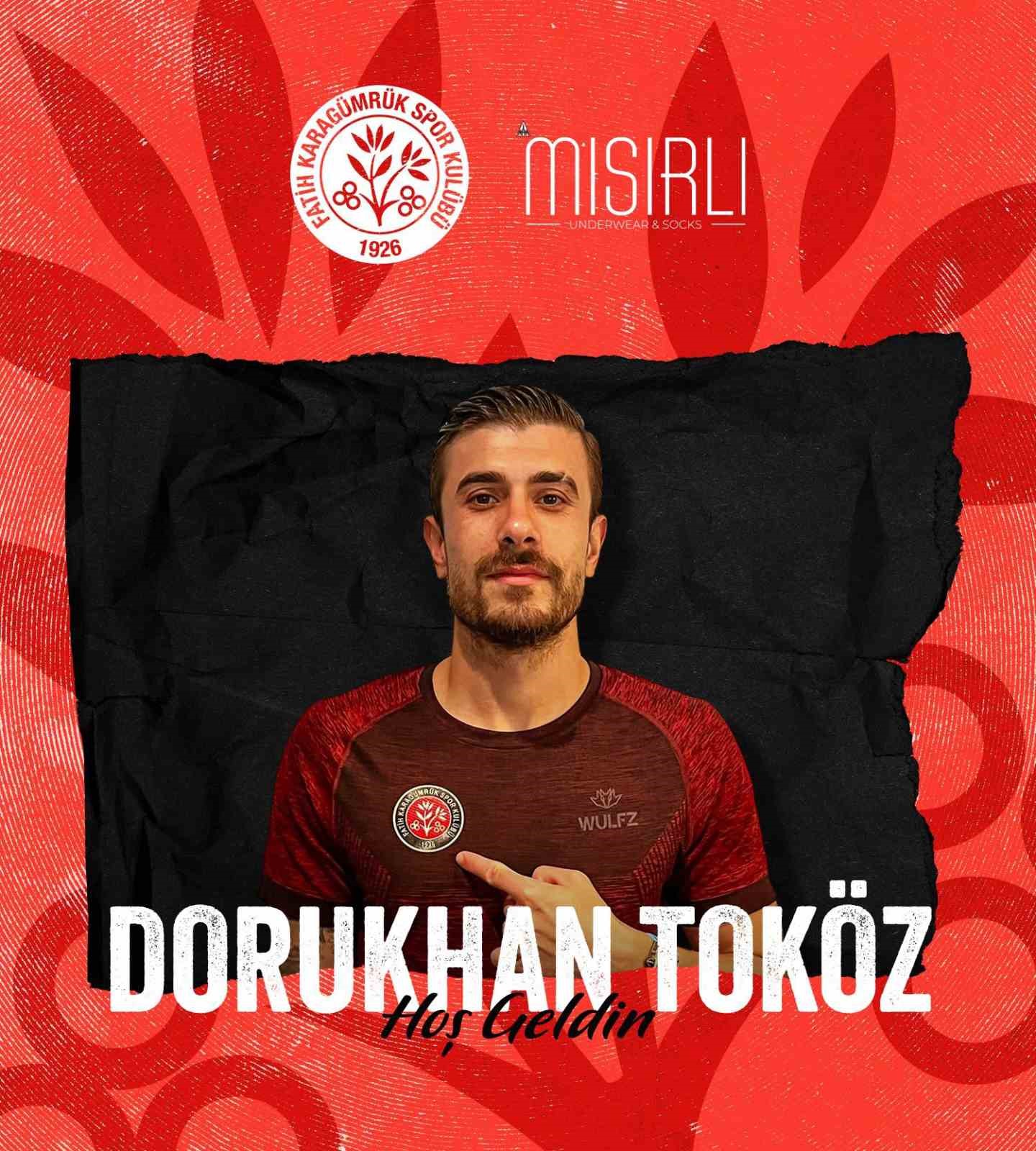Dorukhan Toköz Fatih Karagümrük’te
