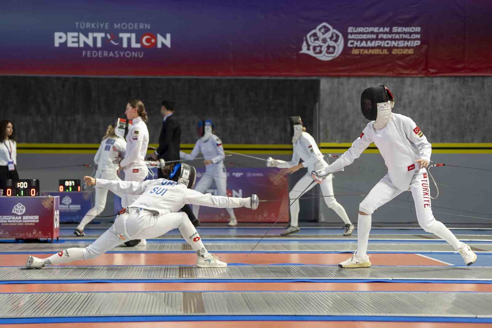 Avrupa Modern Pentatlon Şampiyonası’nda ilk şampiyonlar İsviçre ve Fransa

