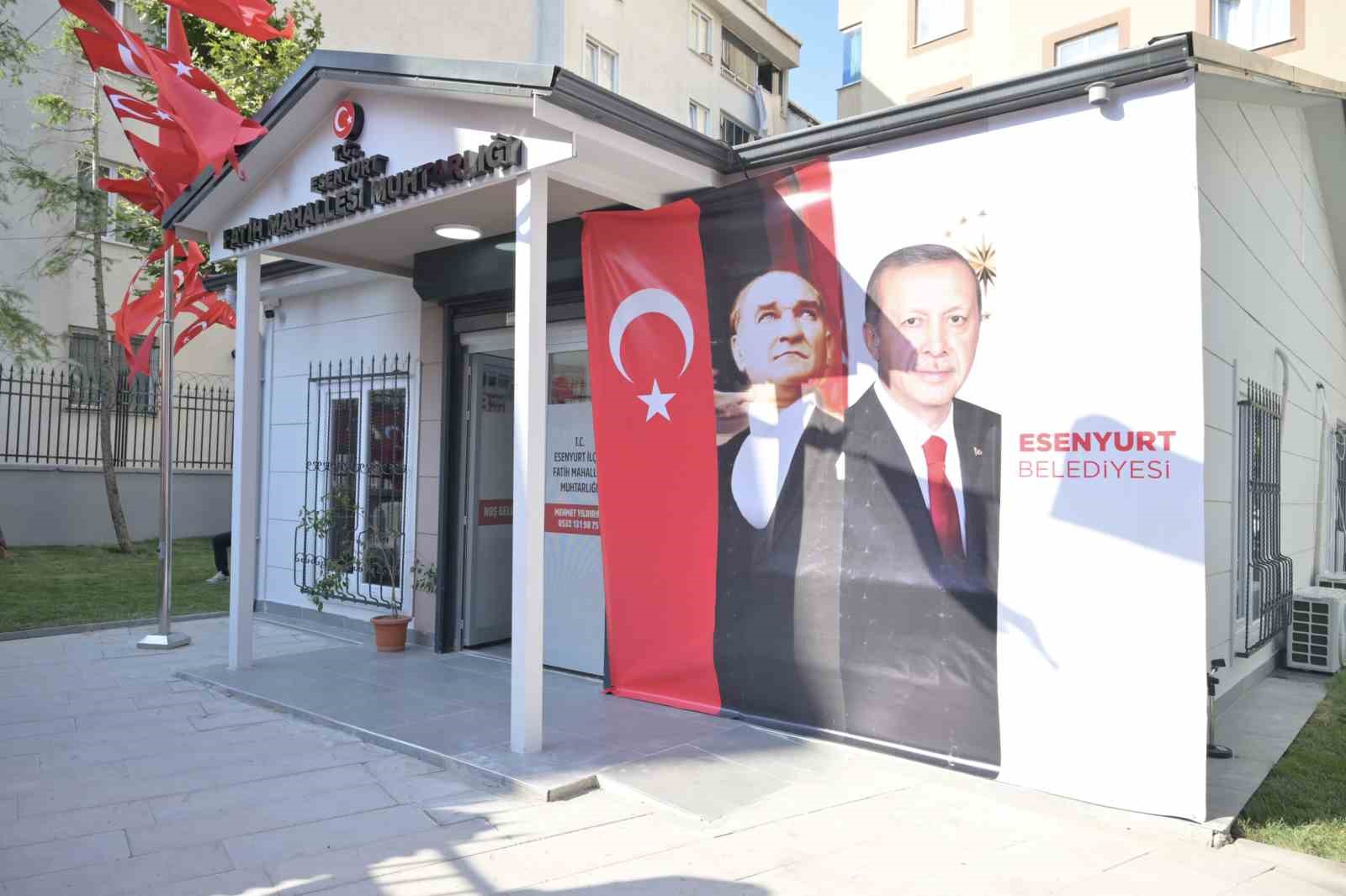 Esenyurt’ta yeni muhtarlık hizmet binası açıldı

