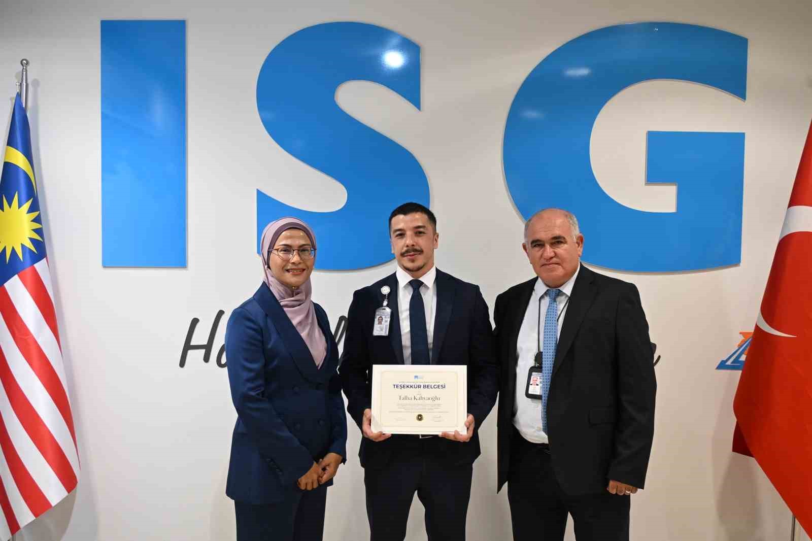 ISG’nin terminal memurlarından can kurtaran hamle