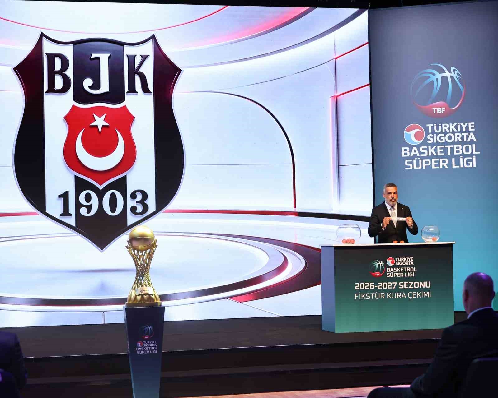 Basketbol Süper Ligi’nde yeni sezonun fikstür kura çekimi yapıldı
