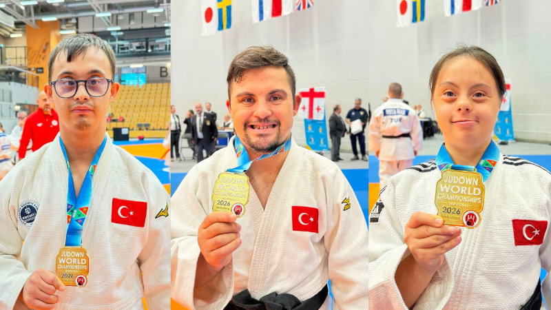Kocaeli'nin özel sporcularından İsveç'te tarihi başarı