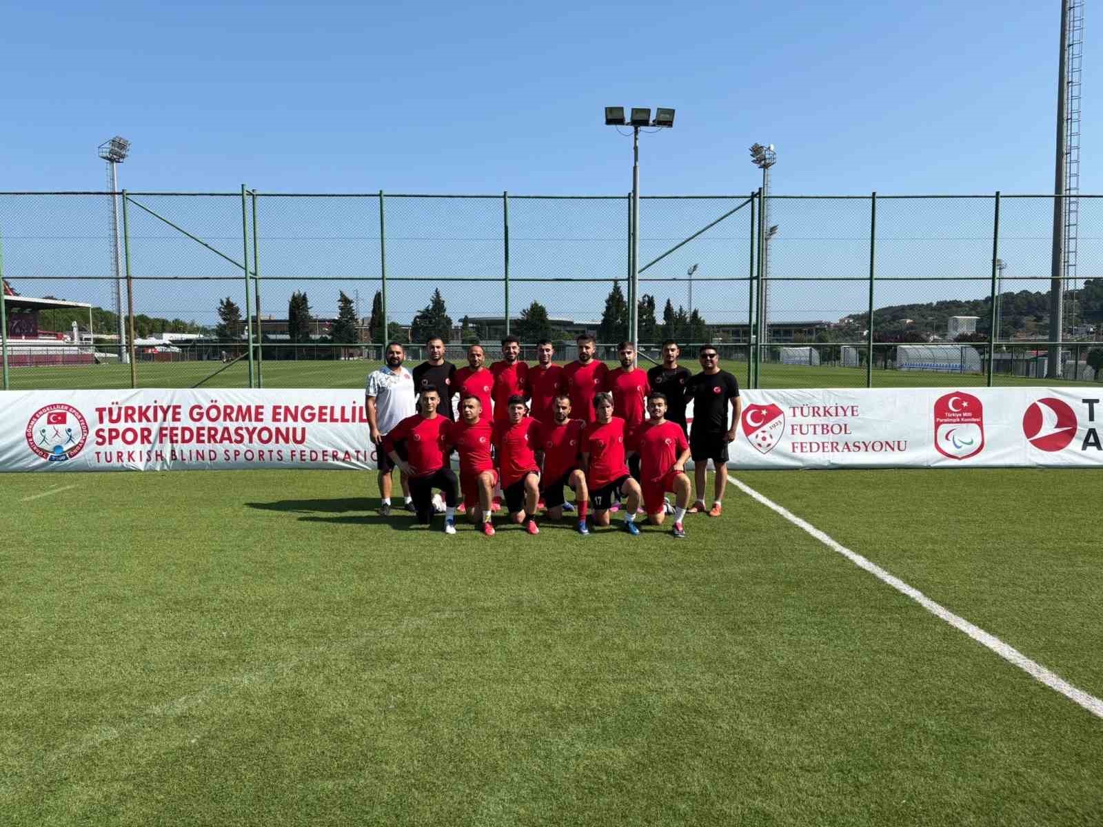 Görme Engelli B1 Milli Takımı, Avrupa Şampiyonası’na Riva’da hazırlanıyor
