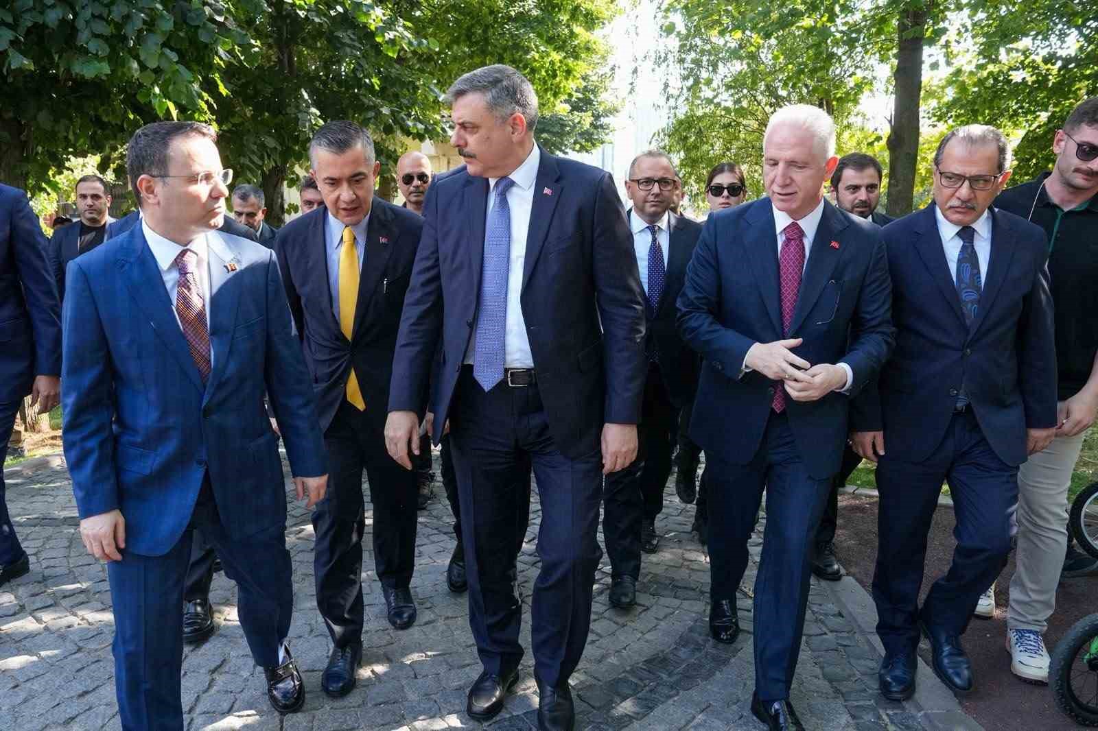 Adalet Bakanı Gürlek, Büyükçekmece Cumhuriyet Başsavcısı Karakaya ile bir araya geldi