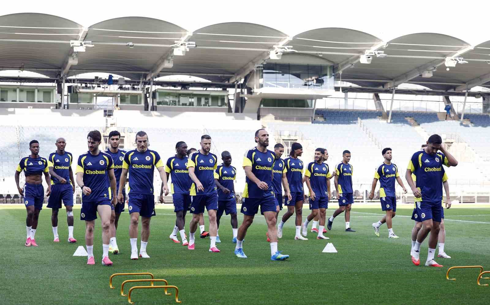 Fenerbahçe, Sturm Graz maçının hazırlıklarını tamamladı
