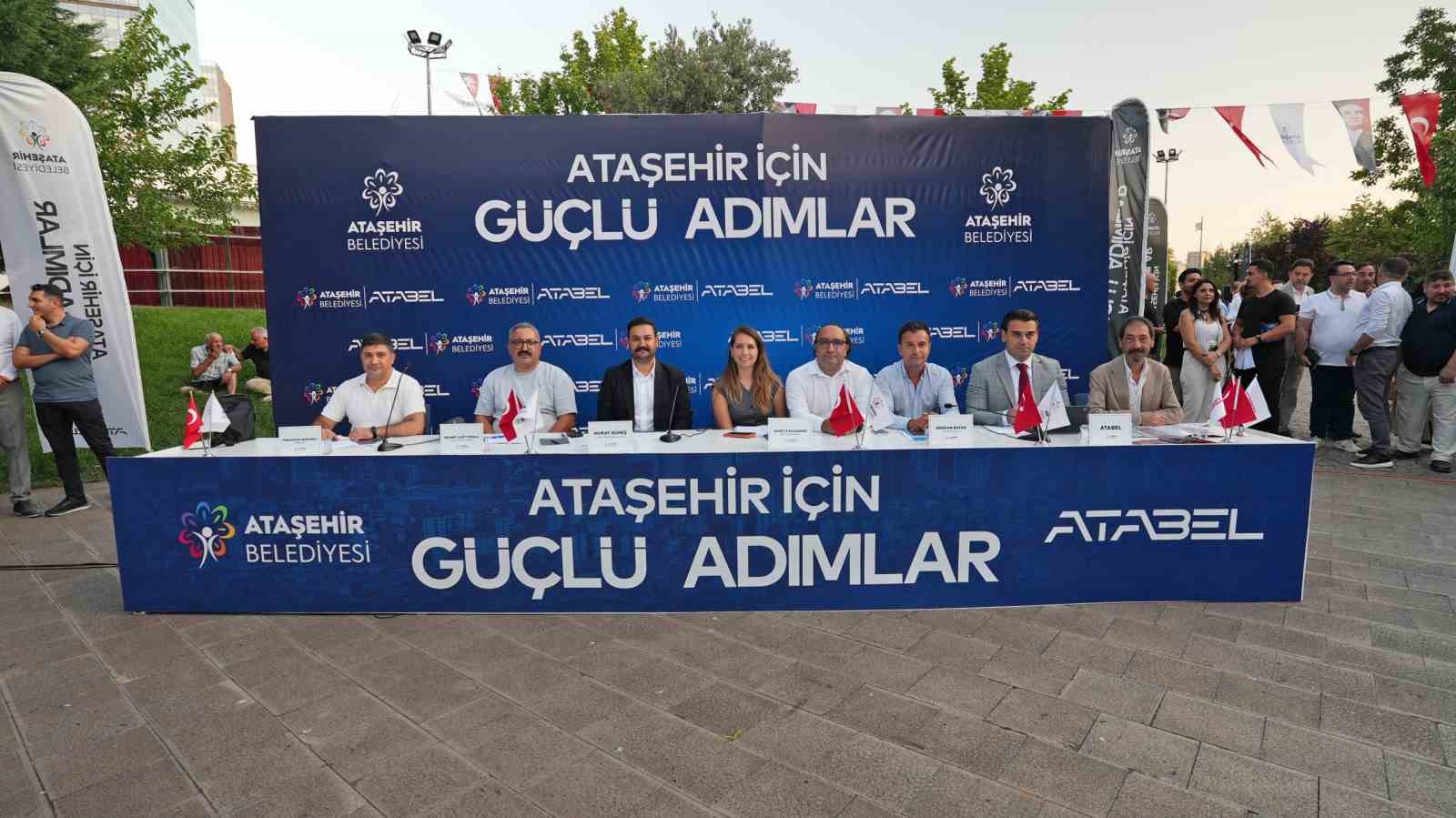 Ataşehir Belediyesi imar bilgilendirme toplantıları düzenliyor
