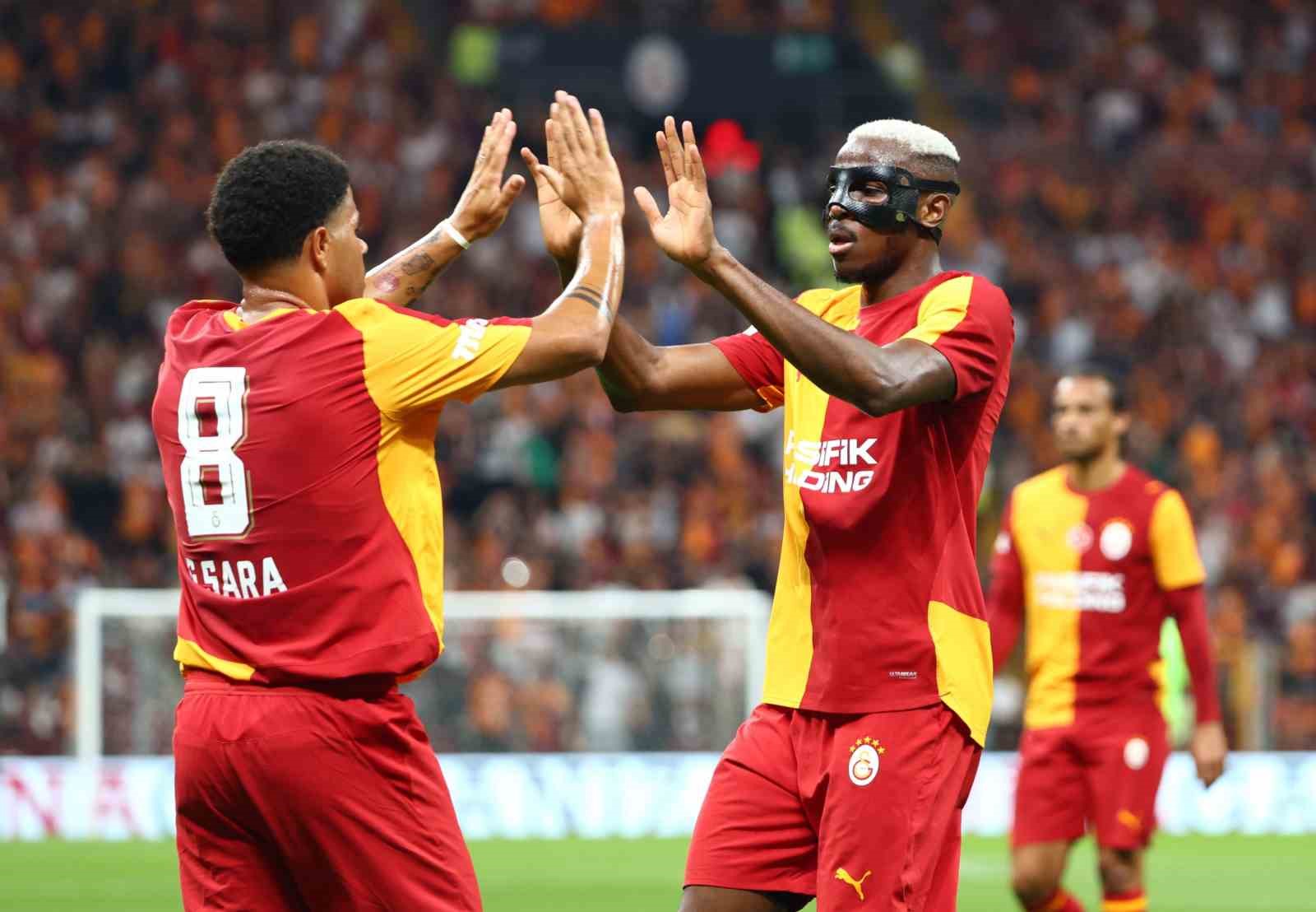 Galatasaray, son 10 sezonun ilk hafta maçlarında 8 kez kazandı
