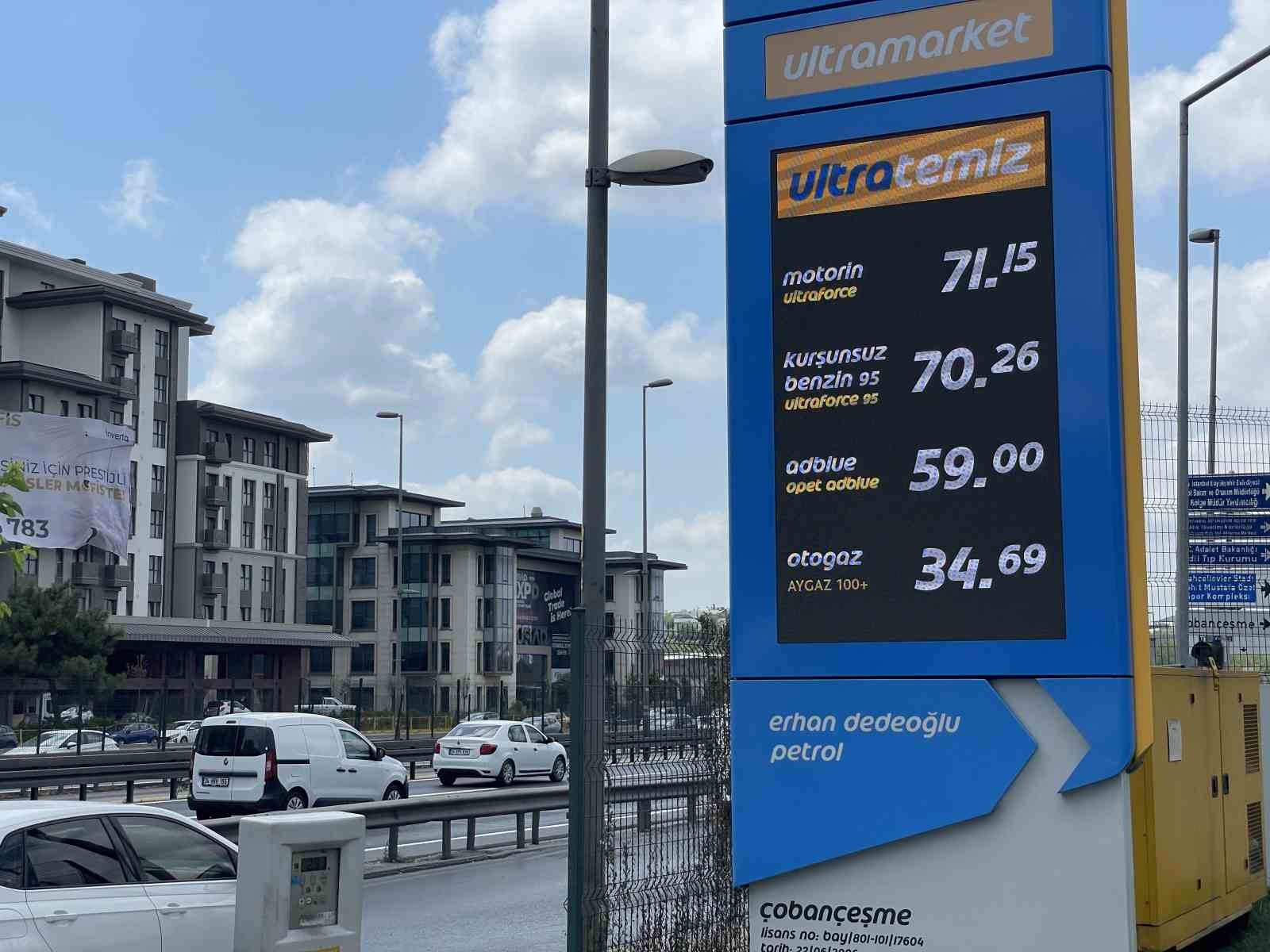 Motorinin litre satış fiyatında 9 lirayı aşan indirim
