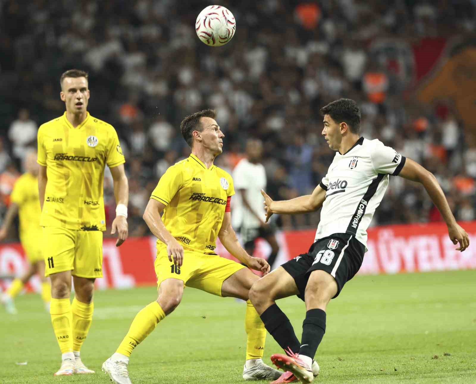 UEFA Avrupa Ligi: Beşiktaş: 1 - Hradec Kralove: 0 (Maç sonucu)