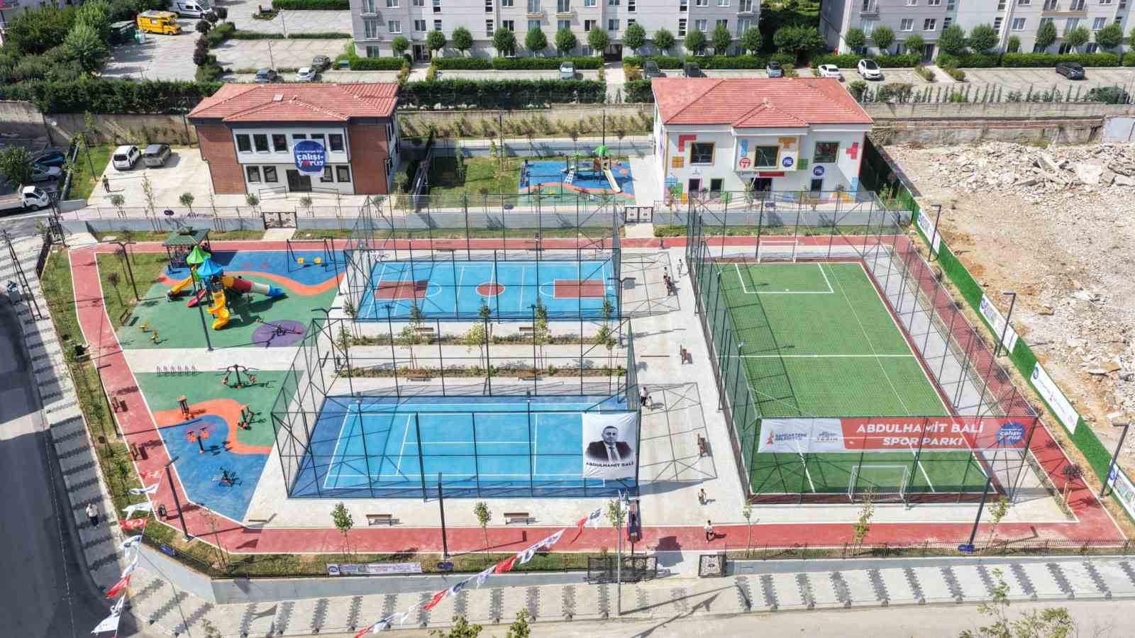 Sancaktepe’de merhum meclis üyesi Abdülhamit Bali’nin adı spor parkında yaşatılacak
