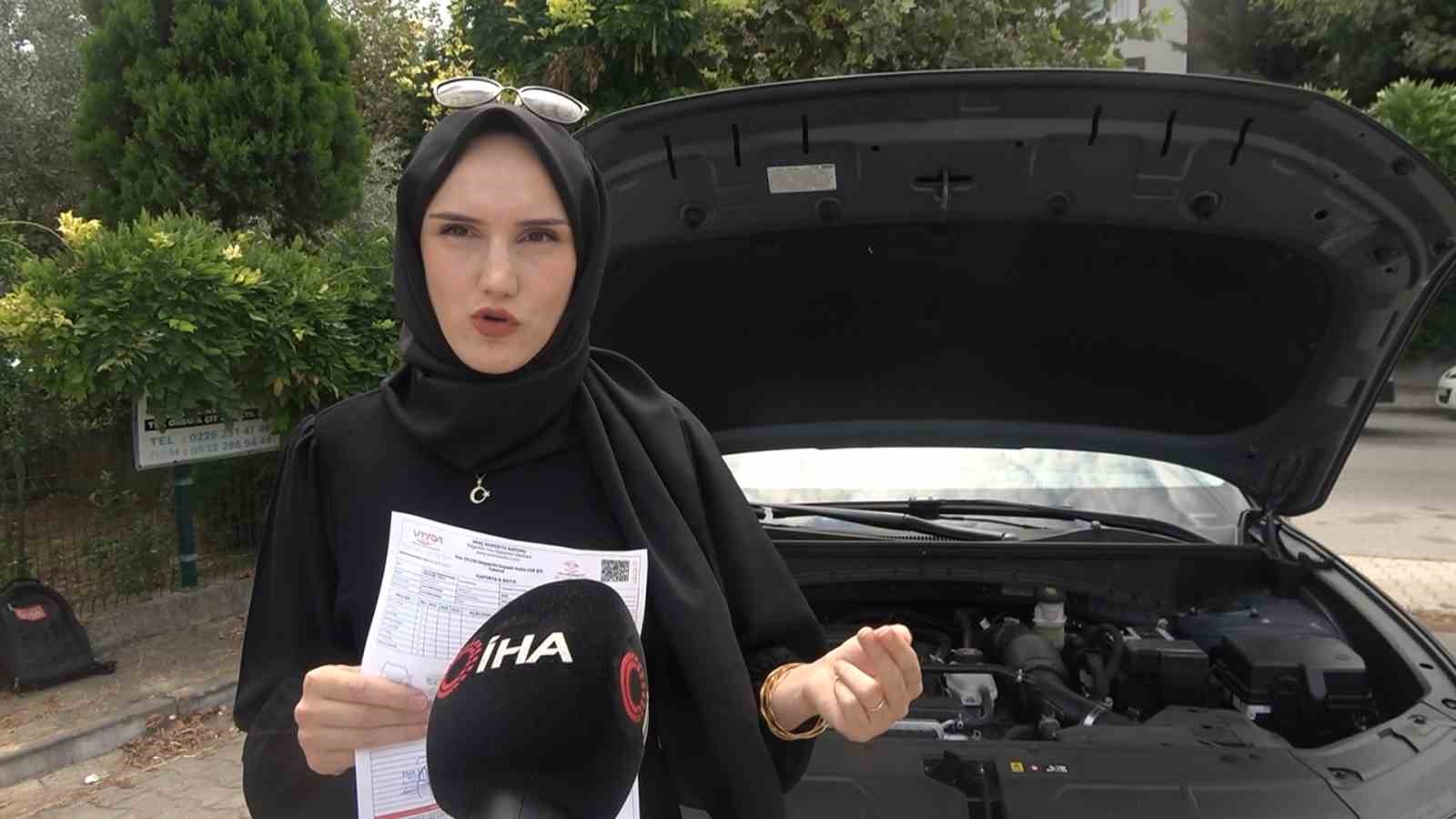 Sıfır aldığı otomobil ekspertizde boyalı çıkınca şok oldu