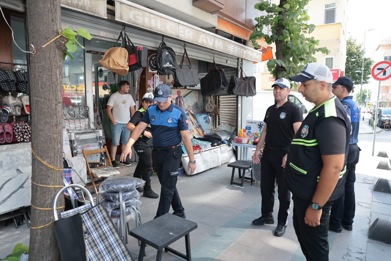 Küçükçekmece’de yaya hakkı için sıkı denetim