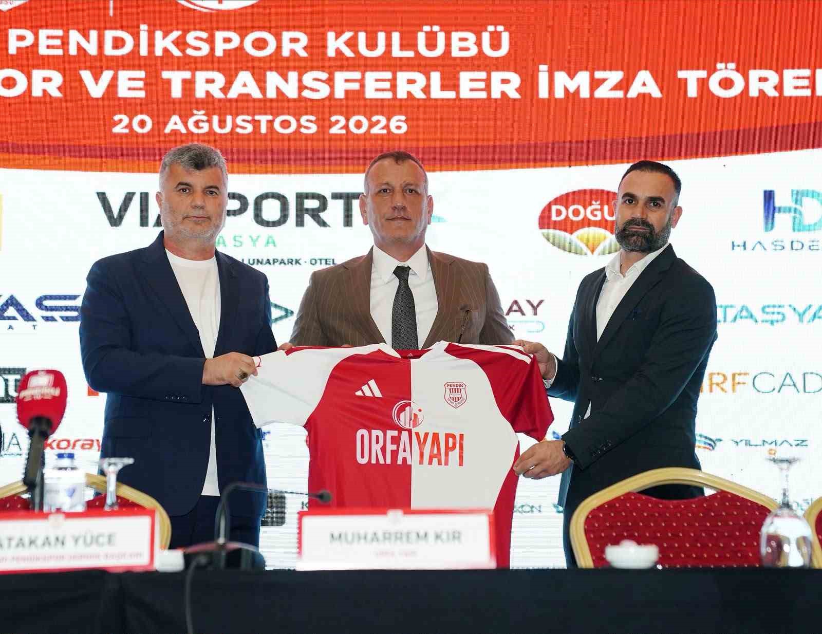 Pendikspor yeni isim sponsorluğunu ve transferlerini tanıttı