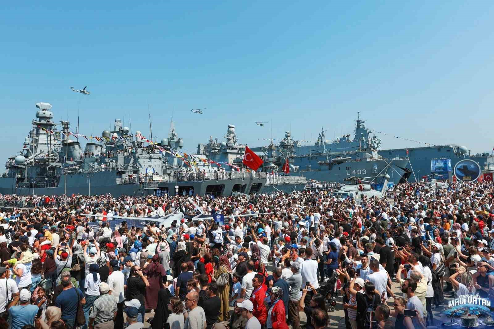 TEKNOFEST Mavi Vatan’da adım atacak yer kalmadı