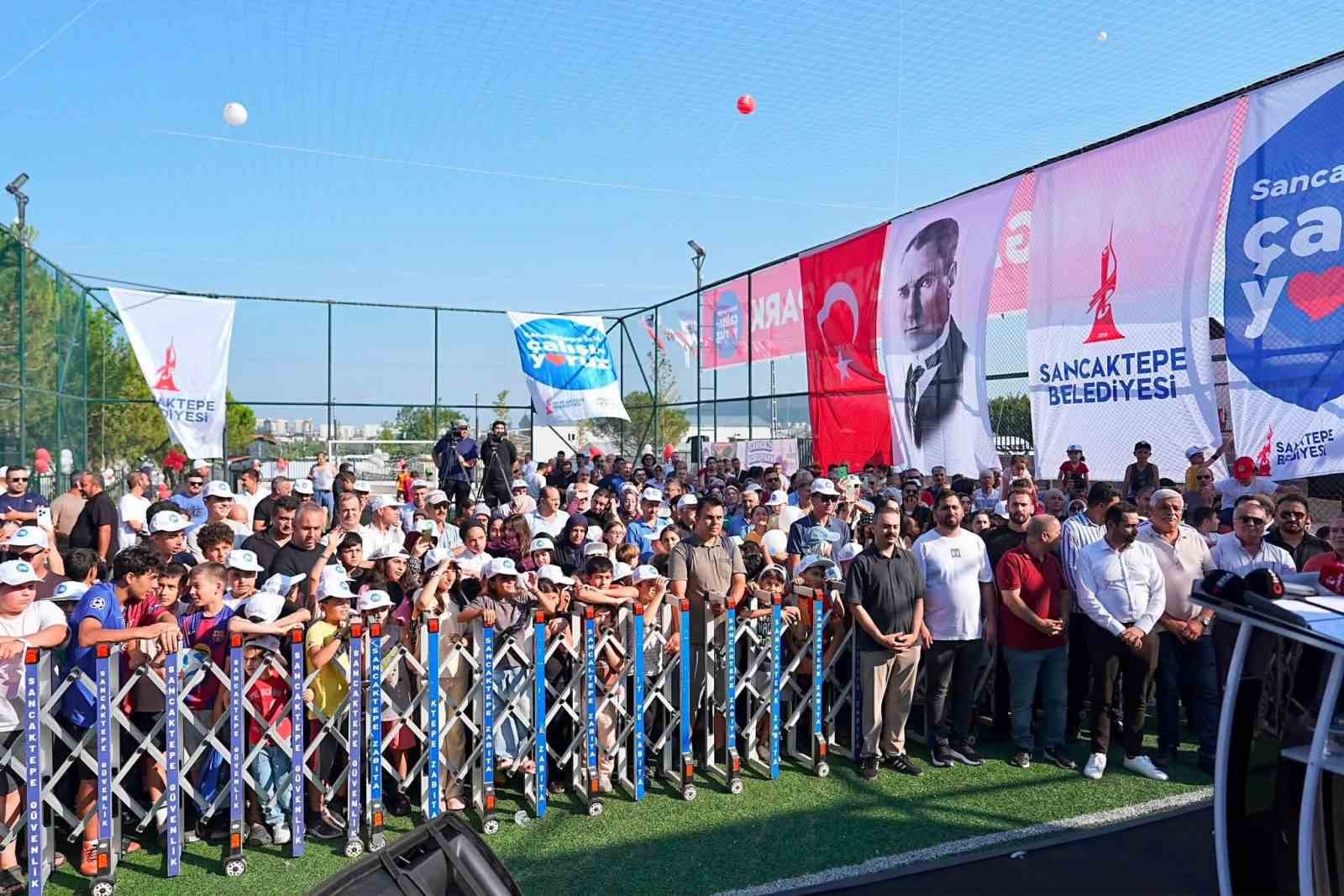 Sancaktepe’de yeşil alan seferberliği: Sarıgazi Korupark hizmete açıldı
