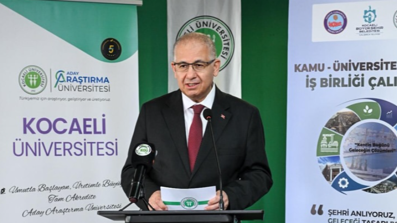 KOÜ Rektörü Cantürk’ün anne acısı