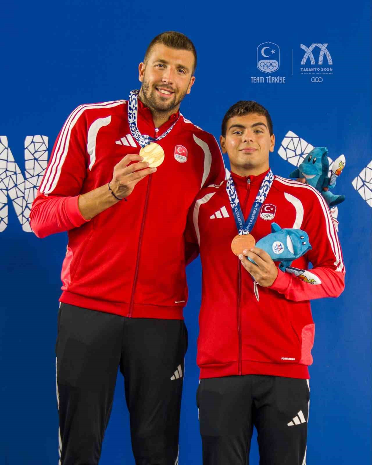 Akdeniz Oyunları’nda Emre Sakçı altın, Nusrat Allahverdi bronz madalya kazandı
