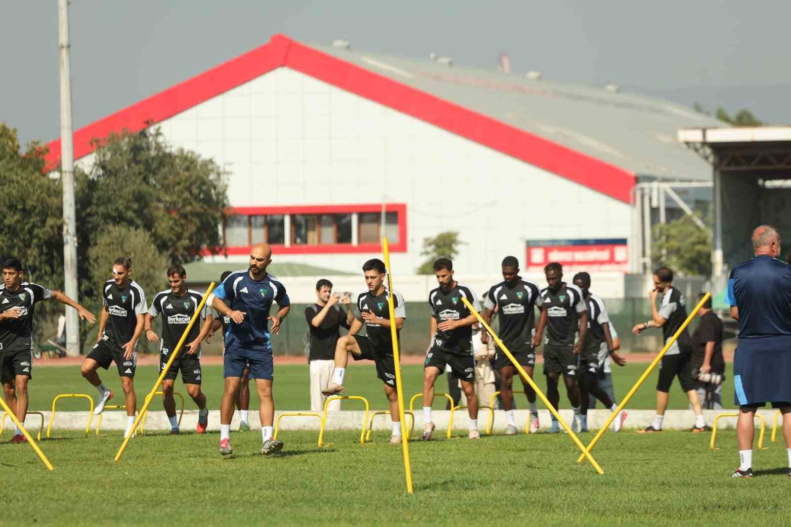 Kocaelispor, Konyaspor maçı hazırlıklarını sürdürdü
