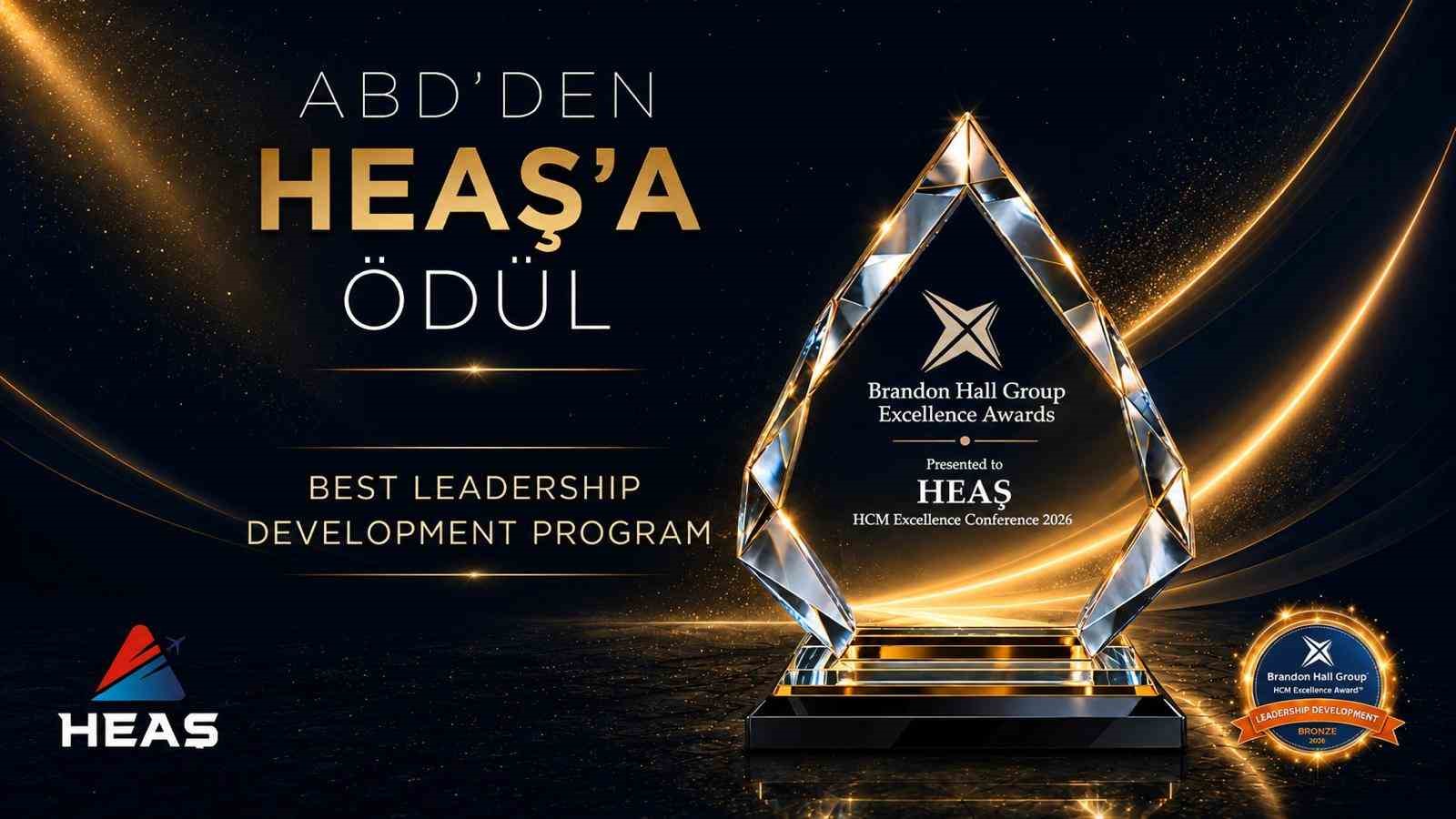 Sabiha Gökçen Uluslararası Havalimanı Meydan Otoritesi HEAŞ’a liderlik gelişiminde uluslararası ödül
