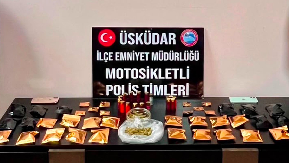 Üsküdar’da uyuşturucu operasyonu: 637 gram marihuana ele geçirildi