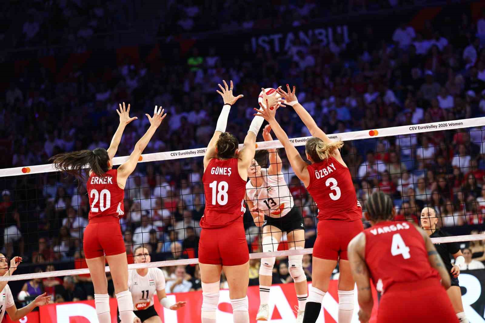 A Milli Kadın Voleybol Takımı, çeyrek finalde Almanya ile karşılaşacak
