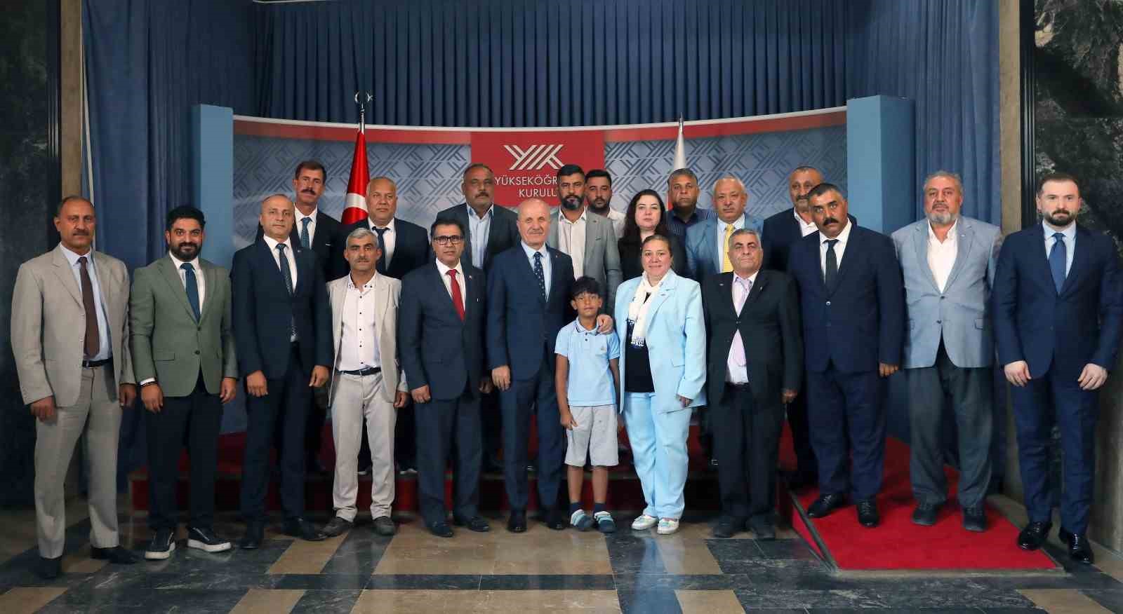 Roman gençlerin yükseköğretime erişimi YÖK’te masaya yatırıldı
