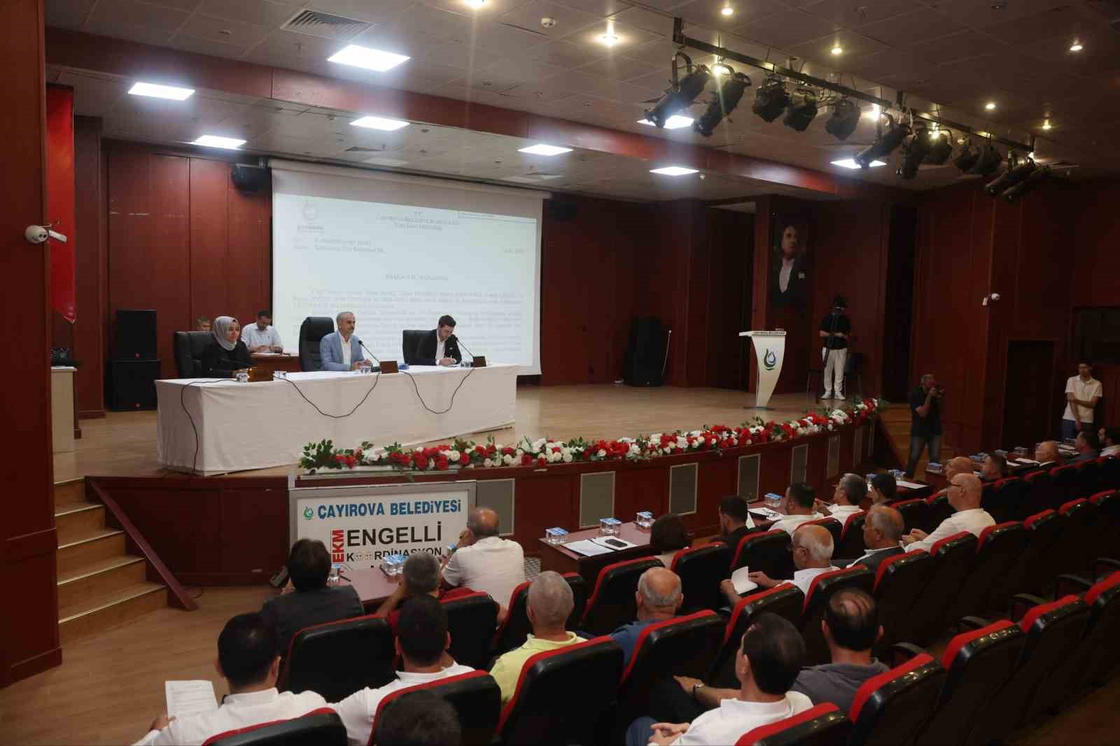 Çayırova’da 11 maddelik eylül meclisi tamamlandı