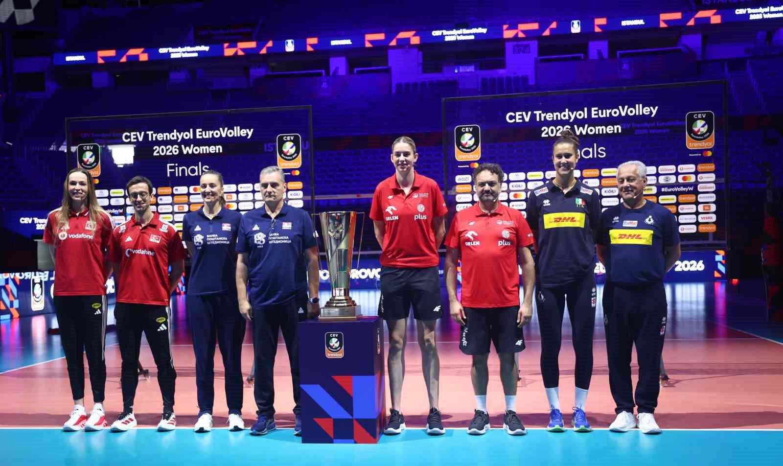 CEV Trendyol 2026 Kadınlar Avrupa Şampiyonası yarı finalleri öncesi basın toplantısı yapıldı
