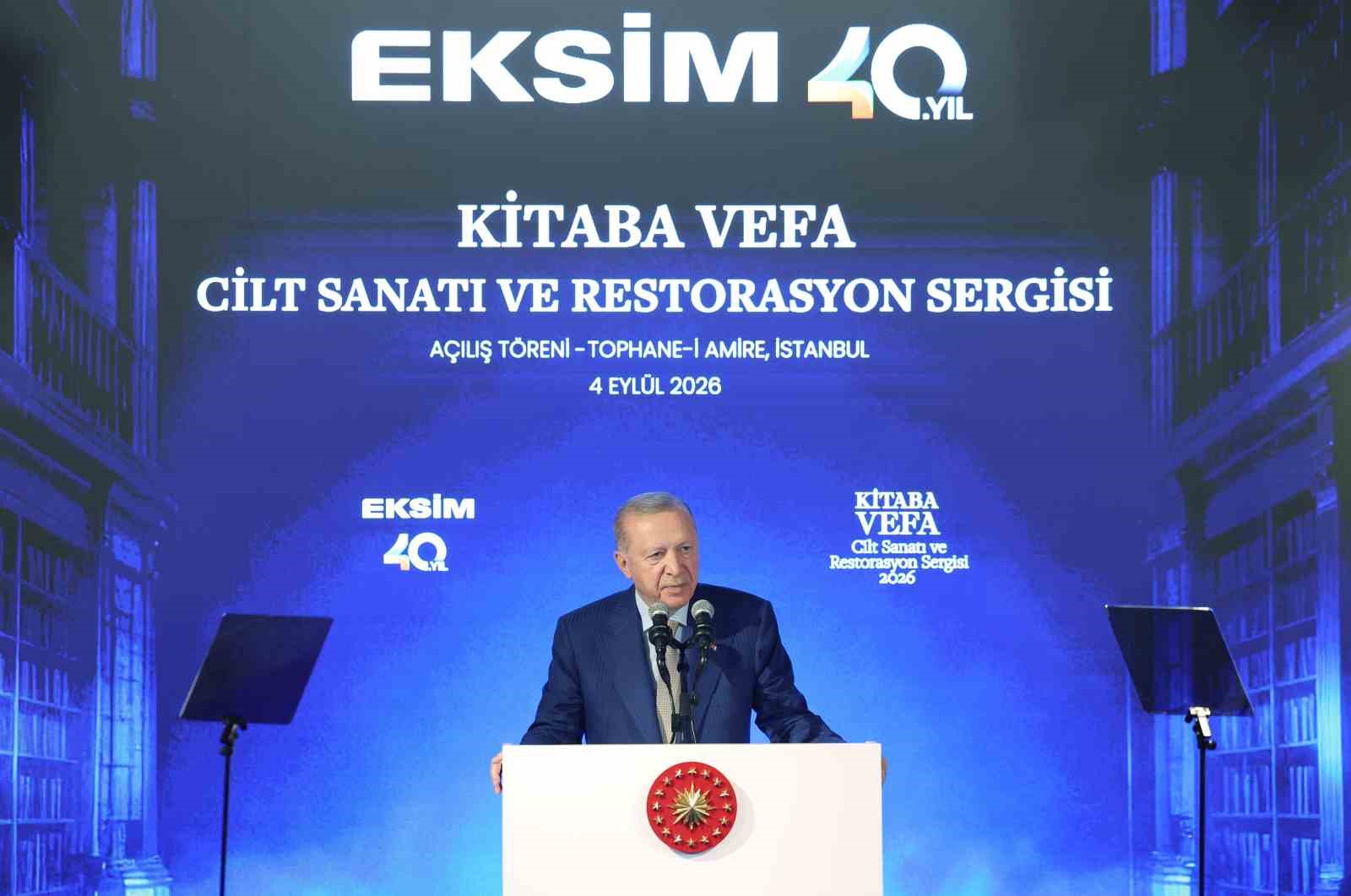 Cumhurbaşkanı Erdoğan: "En utanç verici kitap katliamları darbe dönemlerinde yaşandı"
