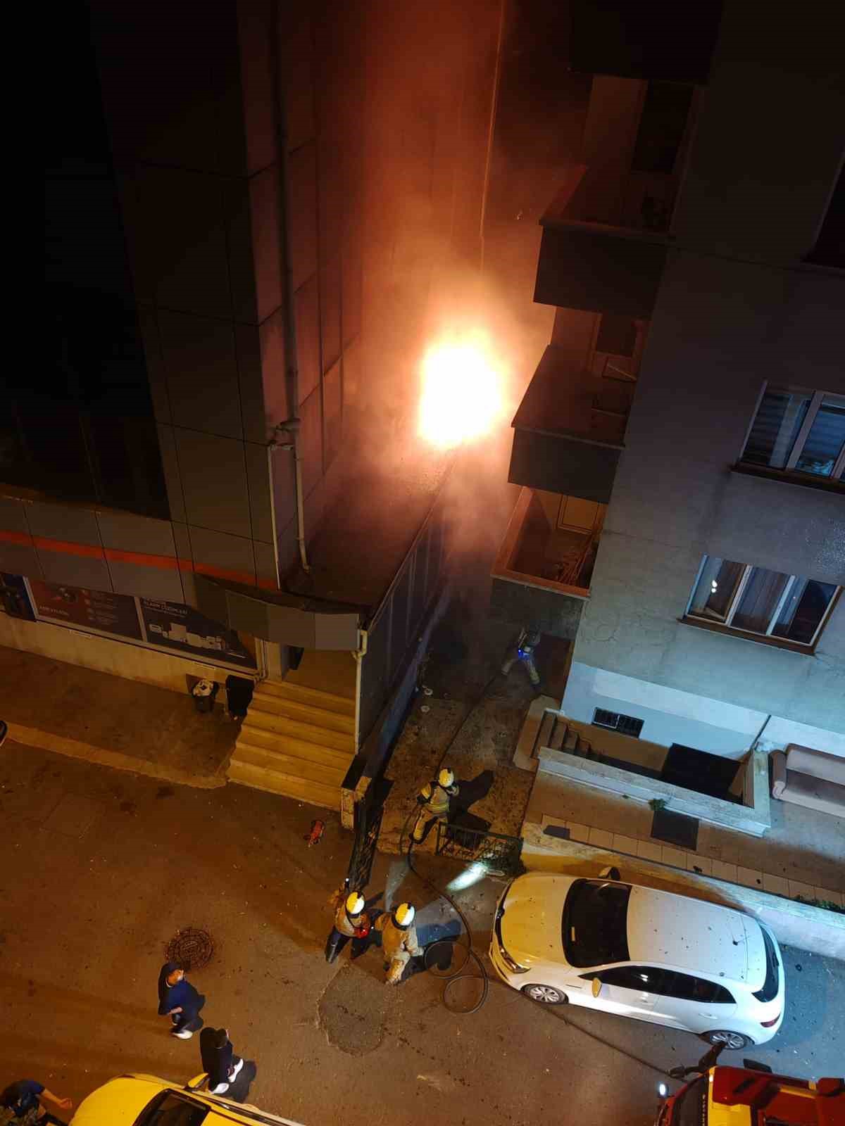 Beykoz’da iş yeri yangını
