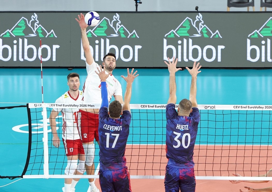 2026 CEV Erkekler Avrupa Voleybol Şampiyonası: Fransa: 3 - Türkiye: 0
