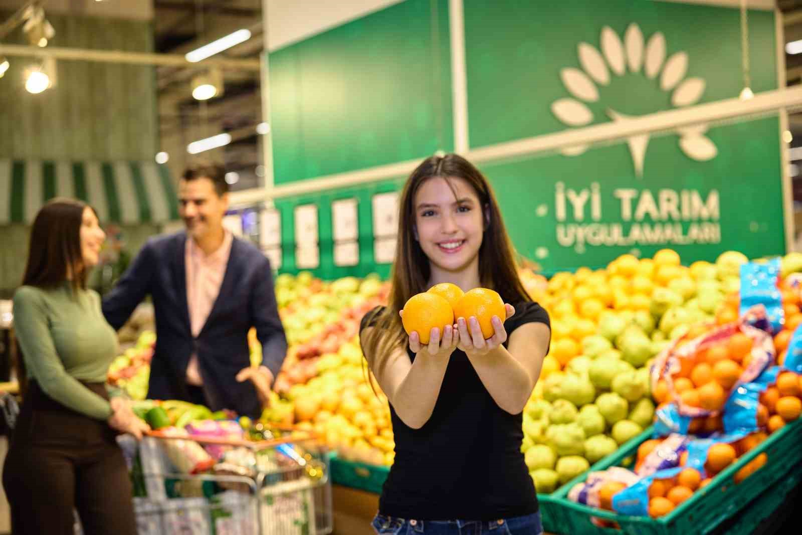 Meyve ve sebze pestisit kontrol sonuçları Migros uygulamasında
