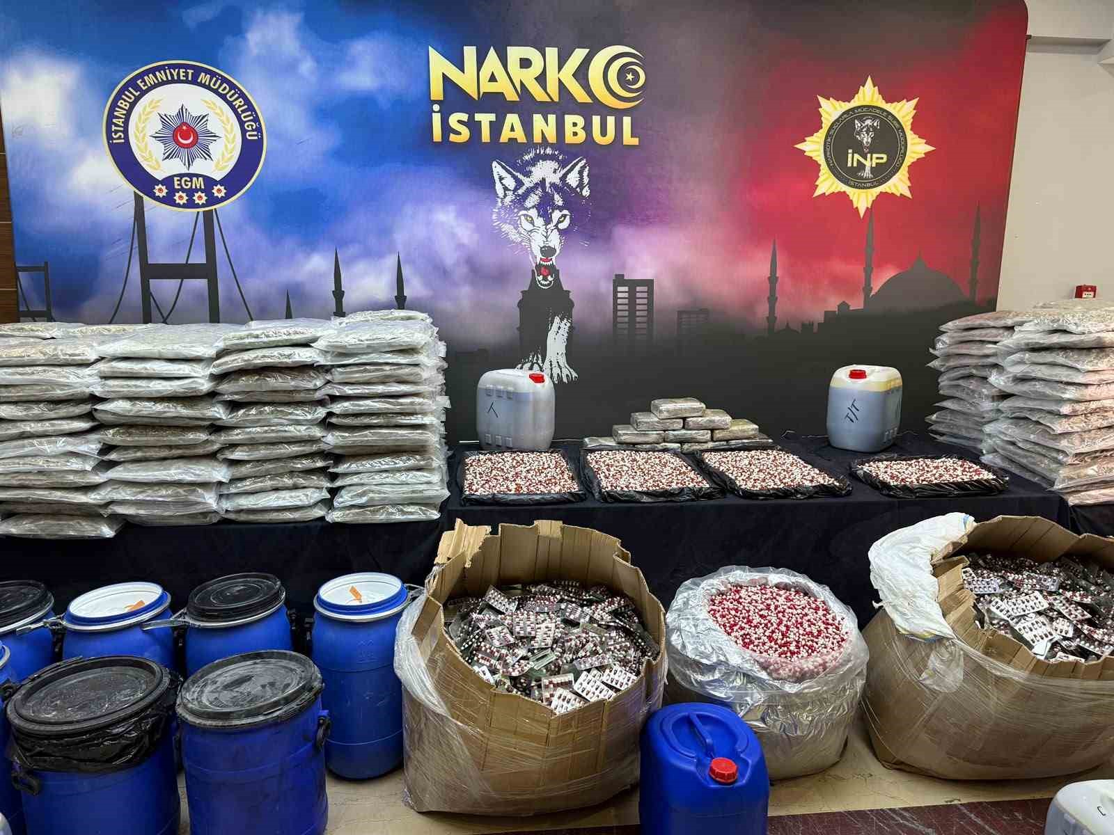 İstanbul’da uyuşturucu tacirlerine yönelik art arda operasyonlar; Son bir ayda 1 buçuk ton uyuşturucu madde ele geçirildi: 46 gözaltı
