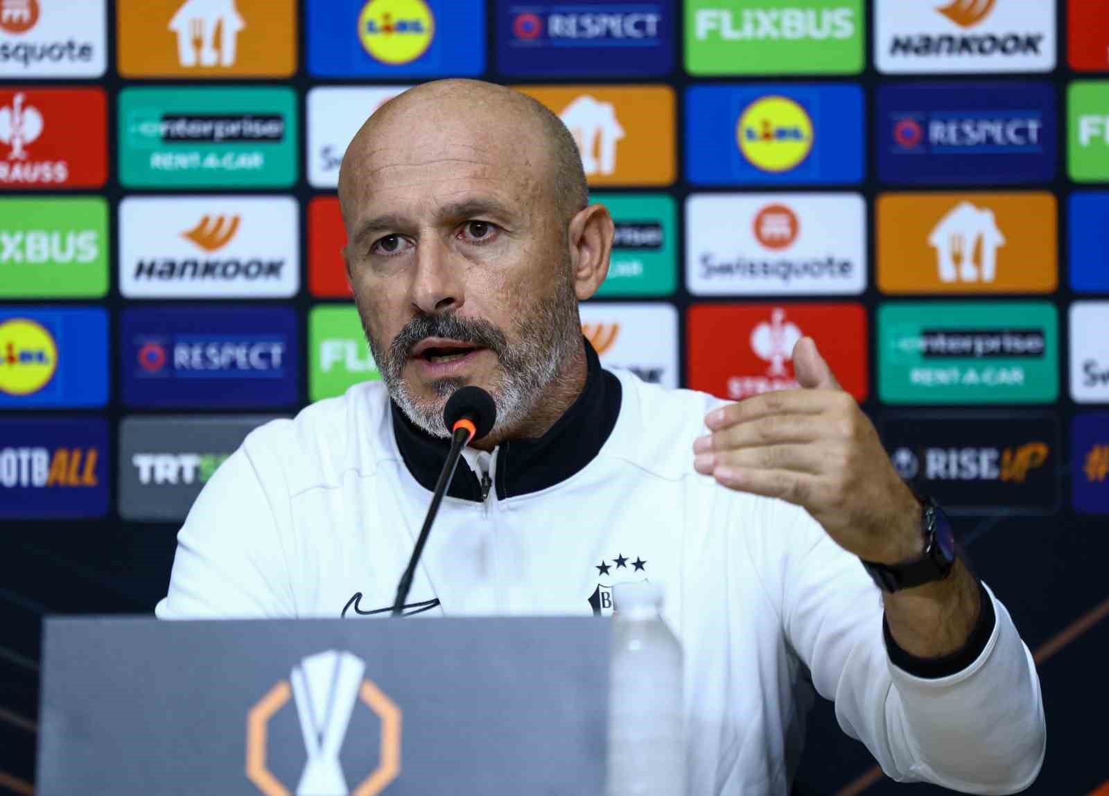 Vincenzo Italiano: "Hedefimiz ilk 8’den çıkmak"