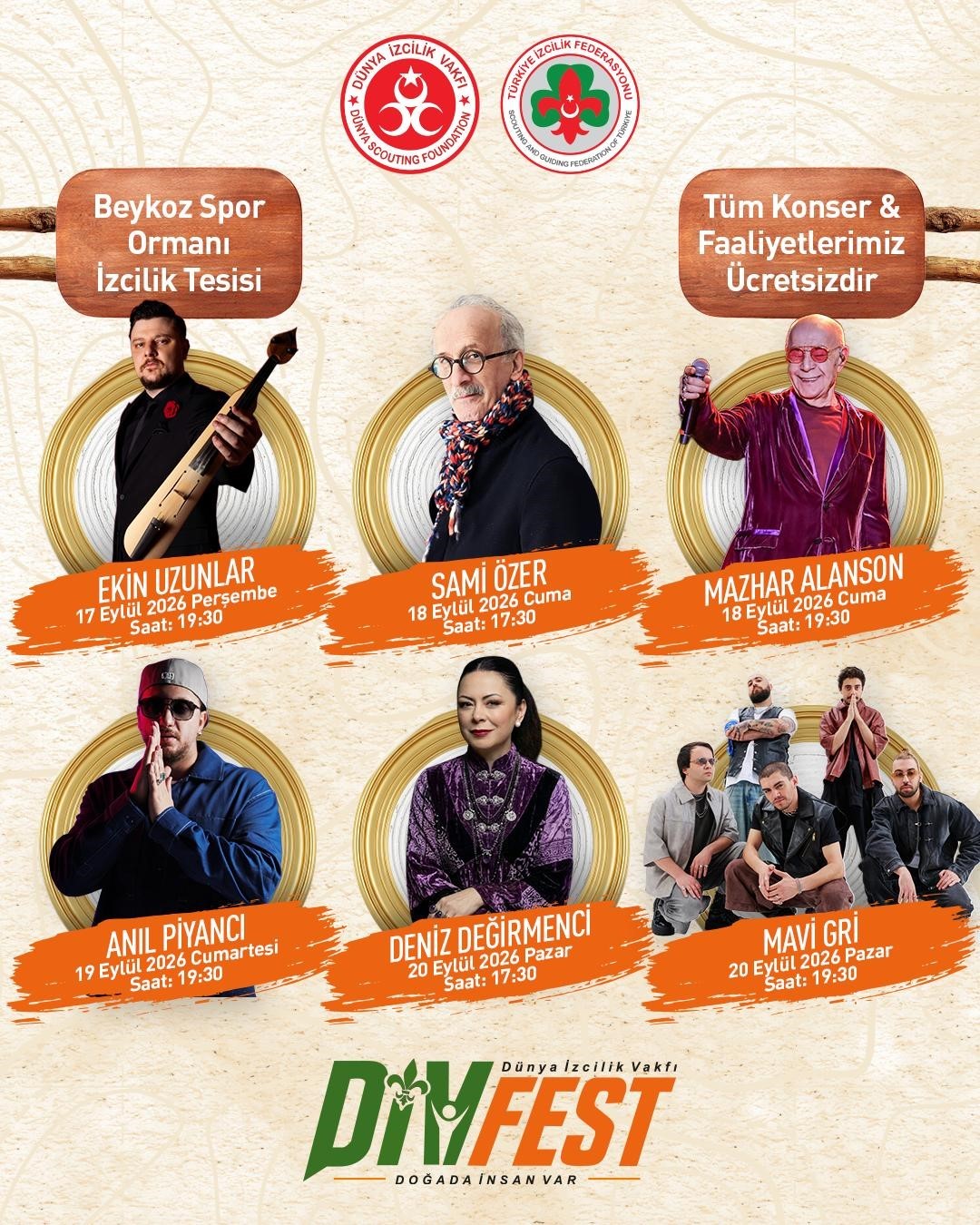 Doğa ve müzik buluşması DİVFest Beykoz’da başladı
