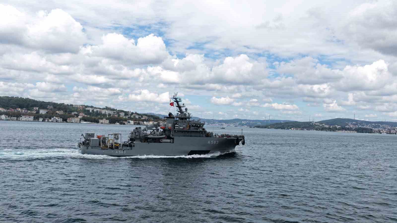 "TCG Işın" gemisi İstanbul’da
