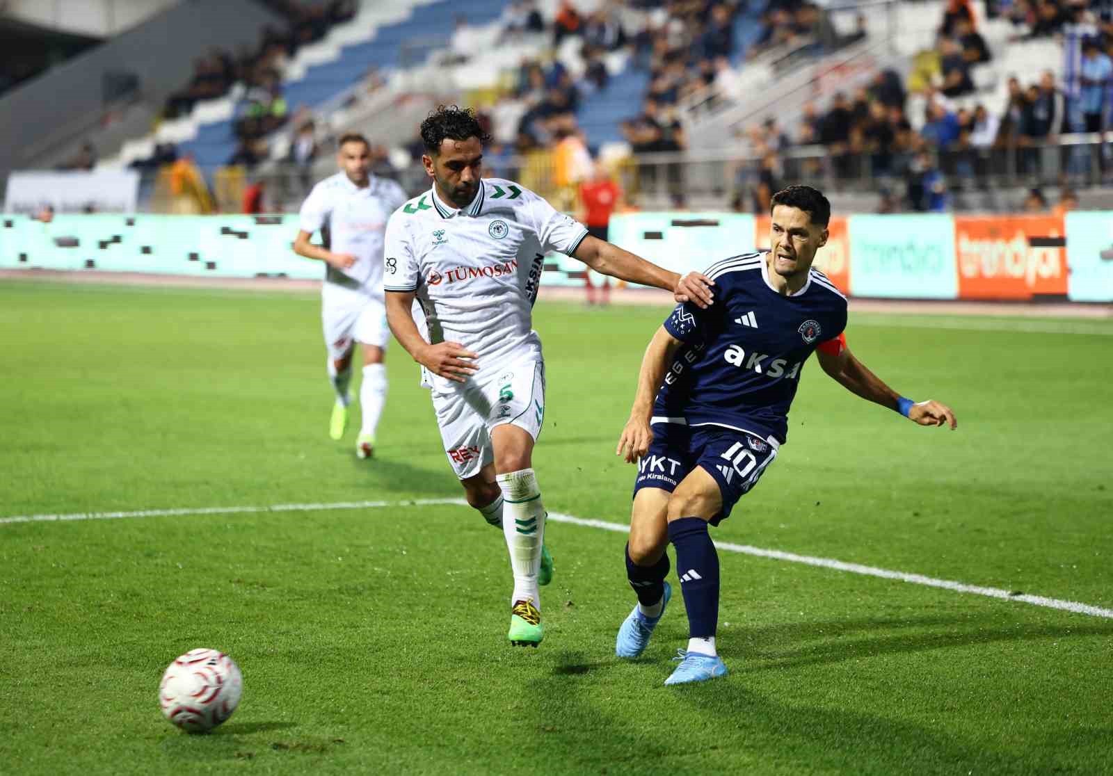 Trendyol Süper Lig: Kasımpaşa: 0 - Konyaspor: 0 (Maç sonucu)