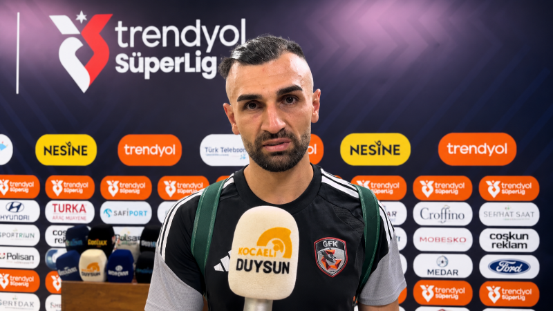 Serdar Dursun: “Kocaelispor çok şansa bir gol attı”