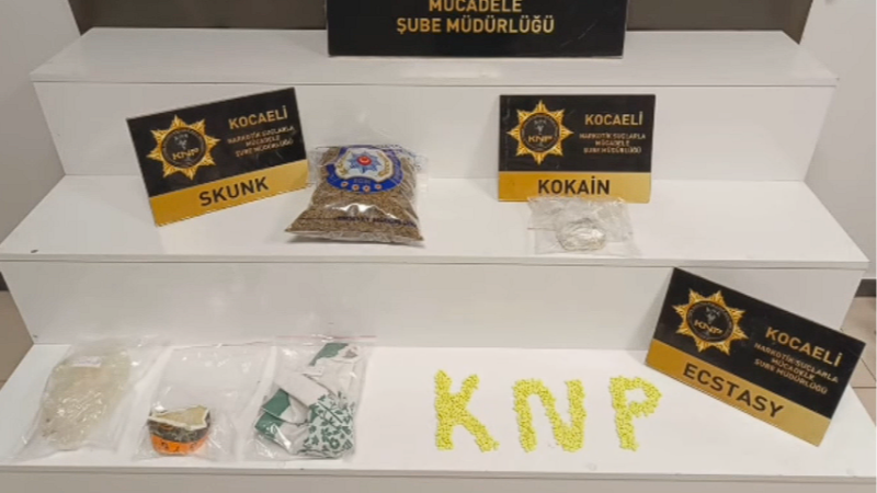 Kocaeli’de uyuşturucu operasyonu: 2 şüpheli tutuklandı