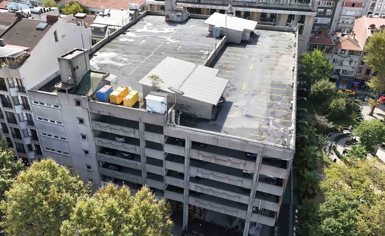 Tera Yatırım’ın Nişantaşı’ndaki katlı otoparkı görüntülendi