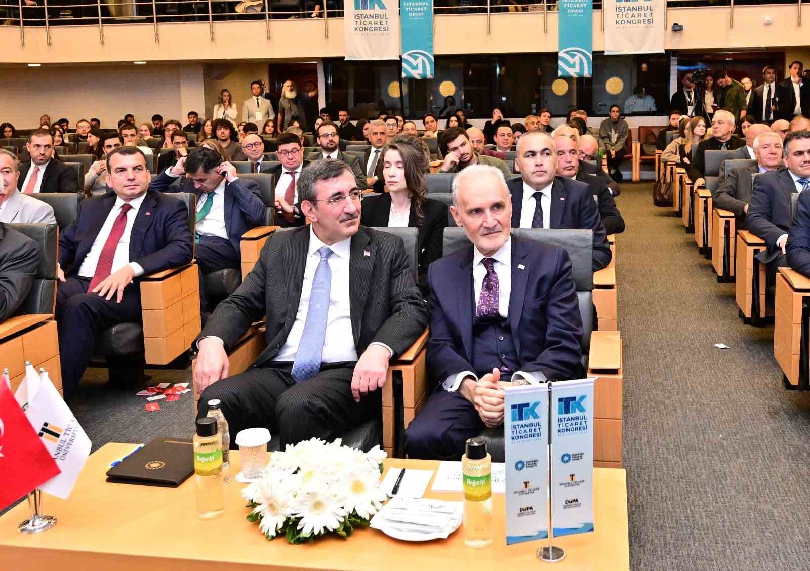 Cumhurbaşkanı Yardımcısı Cevdet Yılmaz’dan İTO Başkanı Avdagiç’e teşekkür ve destek

