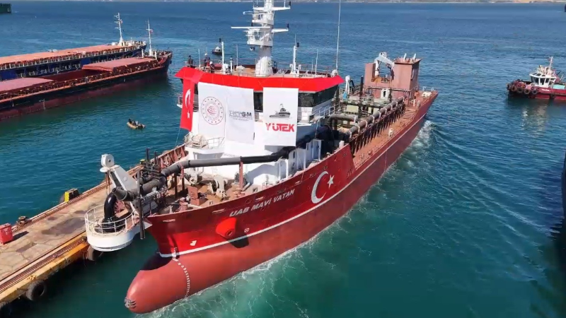 İlk yerli tarama gemisi suya indi