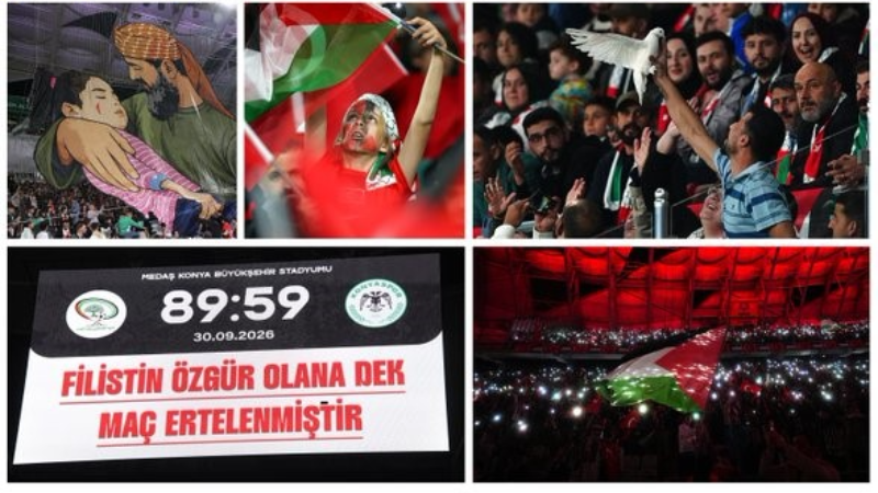 "Türkiye olarak Gazzeli kardeşlerimizle bir olmaya devam edeceğiz"