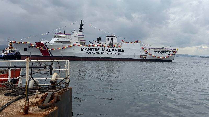 Kocaeli'de yapılan MPMS-1 denize indi