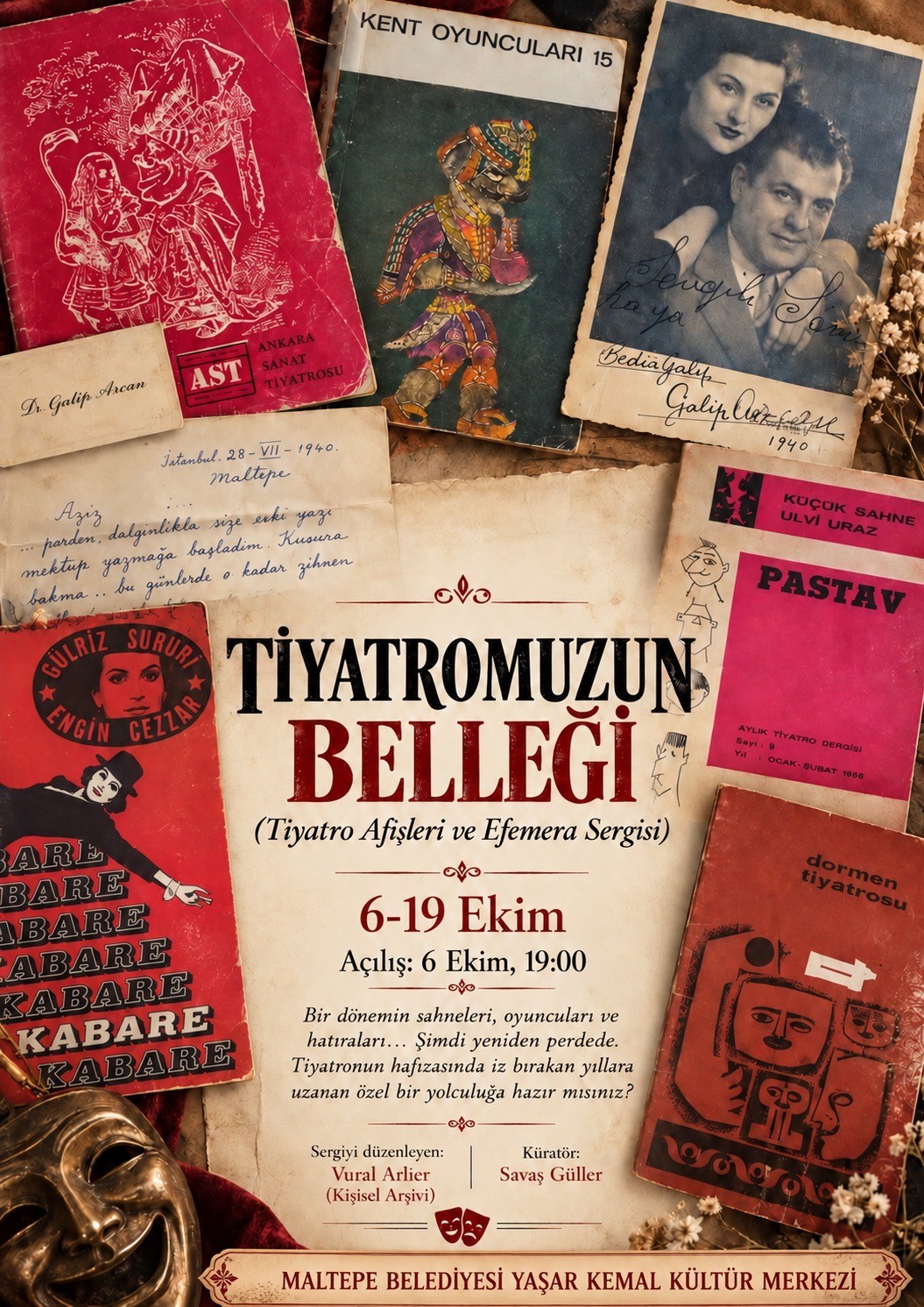 Türk Tiyatrosu’nun belleği Maltepe’de canlanıyor

