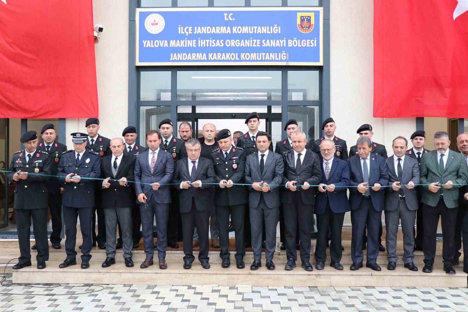 Yalova OSB’de karakol hizmete girdi
