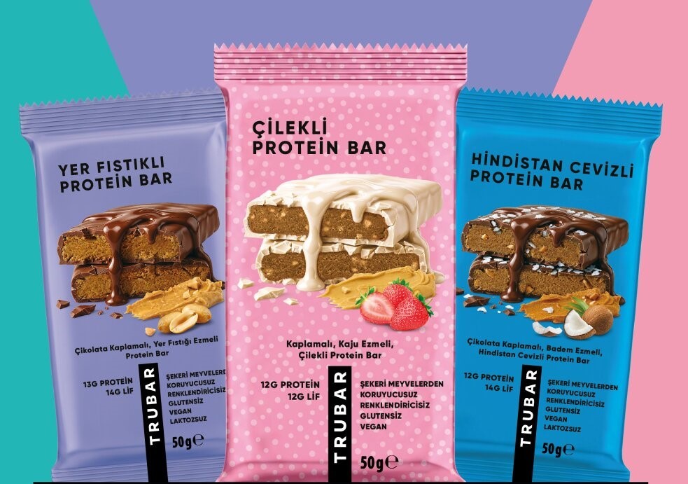 Protein bar markalarından TRUBAR, Türkiye’de satışa sunuldu
