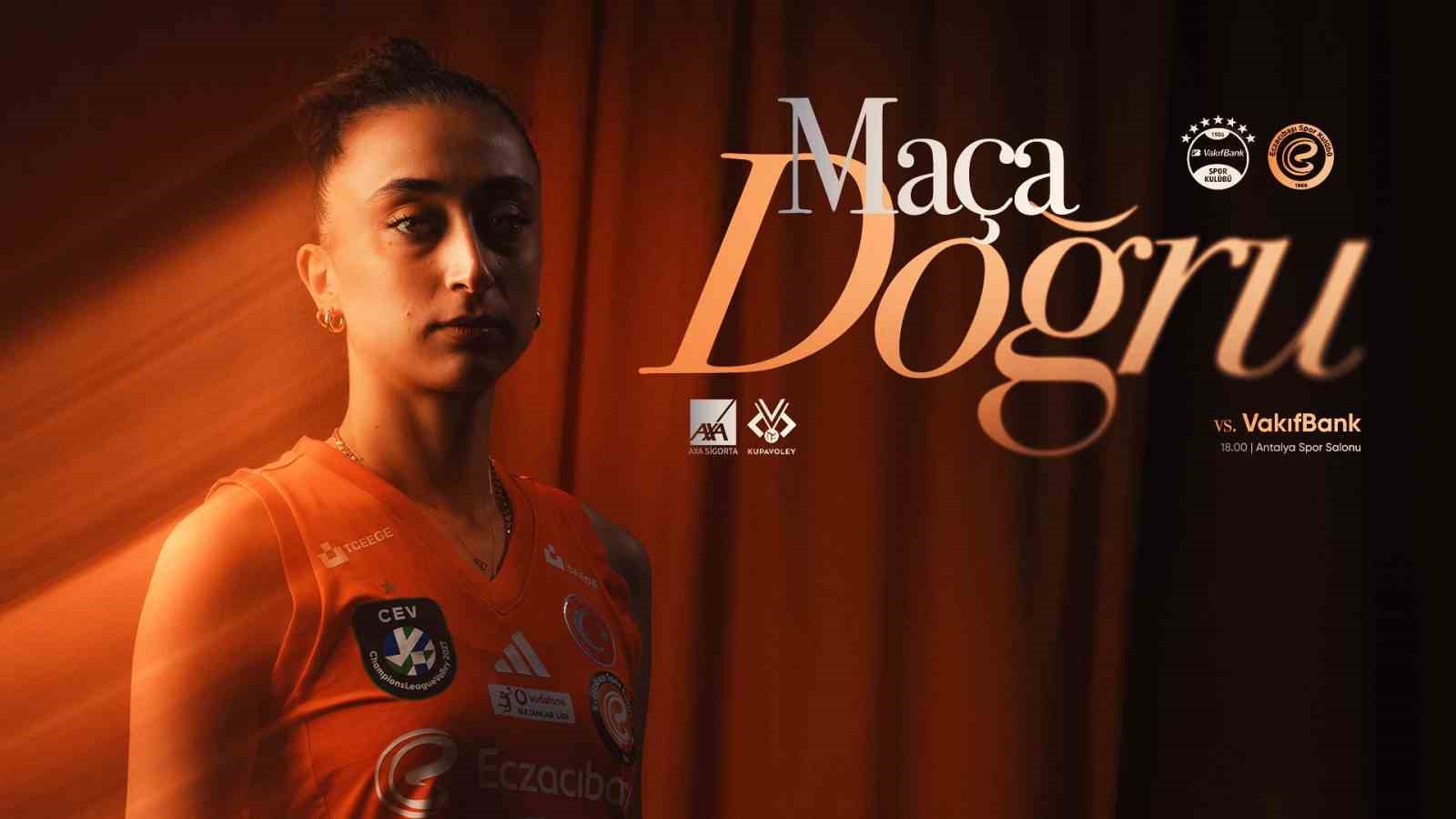 Eczacıbaşı Peron İstanbul, kupa için sahaya çıkıyor
